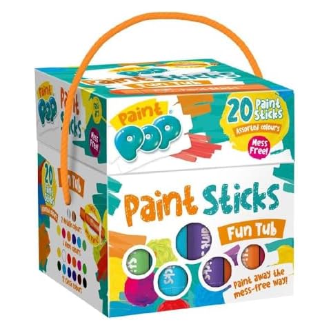 Paint Pop Paint Sticks - 20 Assorted Colours Cover