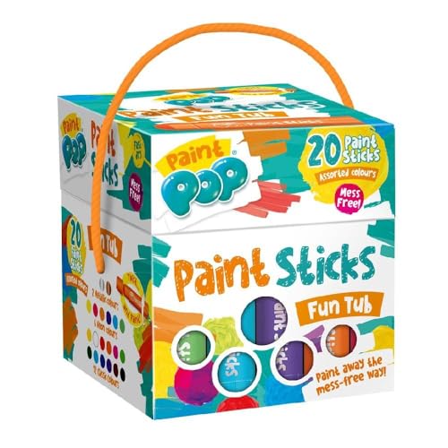 Paint Pop: Paint Sticks 20-Pack Fun Tub (Klassische Farben)
