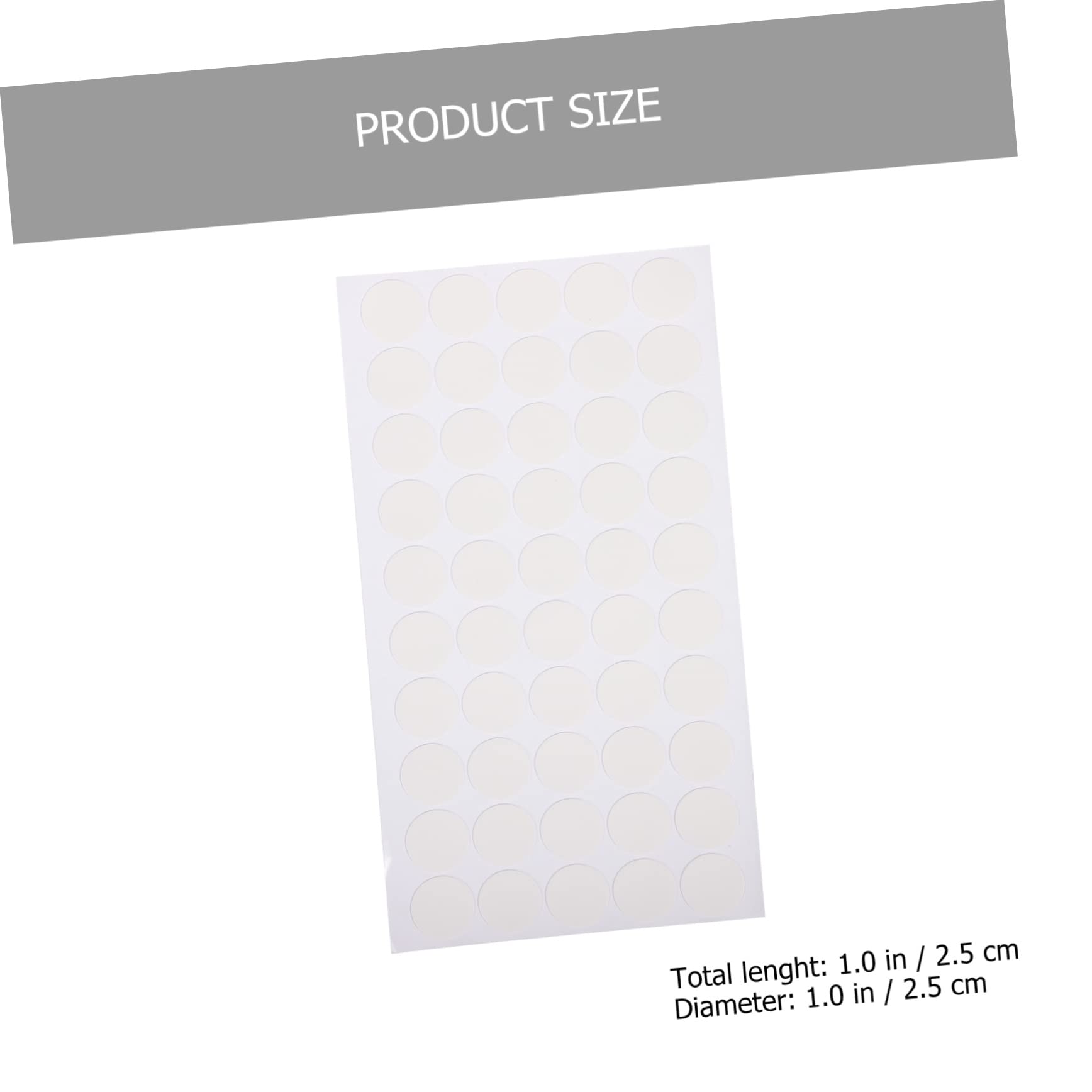 NUOBESTY 600stücke Transparente Doppelseitige Klebepunkte Selbstklebende Acryl-pads Für -projekte Für Dekorationen Bastelarbeiten Und Möbelanwendungen