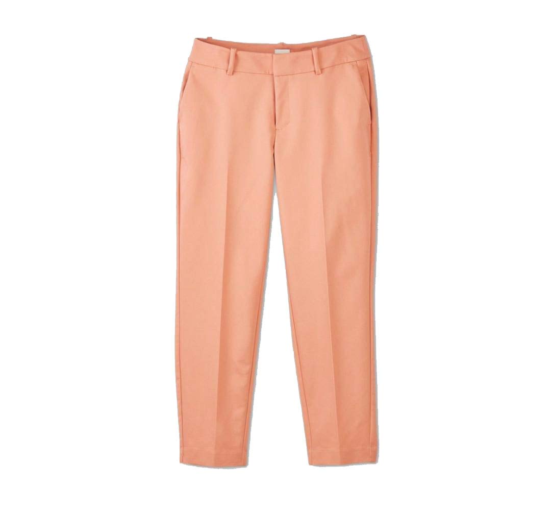 A New Day Womens Mid-Rise Slim Ankle Pants Coral 4