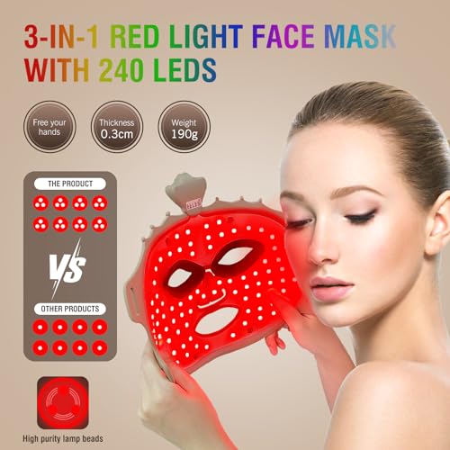Angauss 05080394 7 Color Led Face Mask Light Therapy thumb #3
