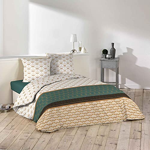 TIENDA EURASIA® Fundas Nordicas Estampados Originales - Funda Nordica 3 Piezas - 100% Microfibra - 240 x 220 cm - Ideal para Camas de 135/150 cm (1643906)