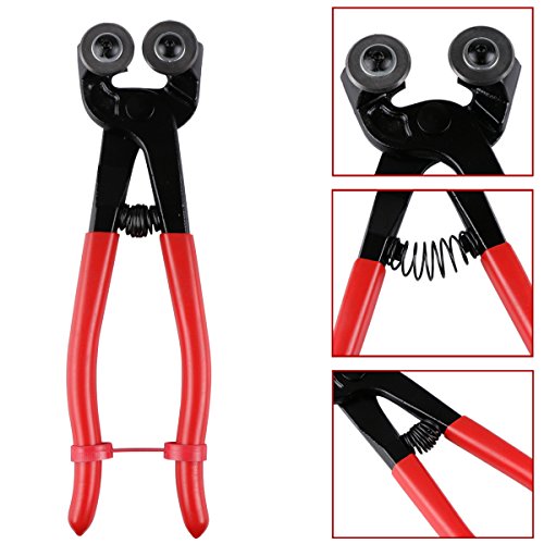 Mosaic Tools Glass Mosaic Cut Nippers 8Inch 200mm Heavyduty Ceramic Tile Wheel Wheeled Cutter