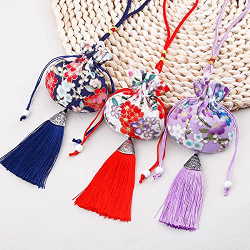 Bolsas de tela chinas de 20 unidades para joyas miniatura 6
