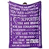 SteadStyle Blanket Gifts for Women Get Well Blanket Inspirational Gifts for Her Him Feel Better After Surgery Gift Thinking of You Present for Mom Friend Sister Daughter 60 x 50
