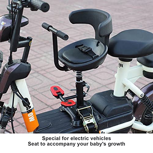 Xieeix Bike Child Seat,Front Mount Detachable Bicycle Kids Seat, Child Seat With Shock Absorbing Pedal Guardrail，Suitable For Pedal Scooter Motorcycle Bicycle #TOP5