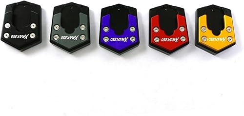 Miniatura 3 de CNC Side Kickstand Foot Side Stand Enlarge Extension Plate for Yamaha Xmax 300 400 125 250 X-MAX 2017-2023 (Color  B, Size  1)