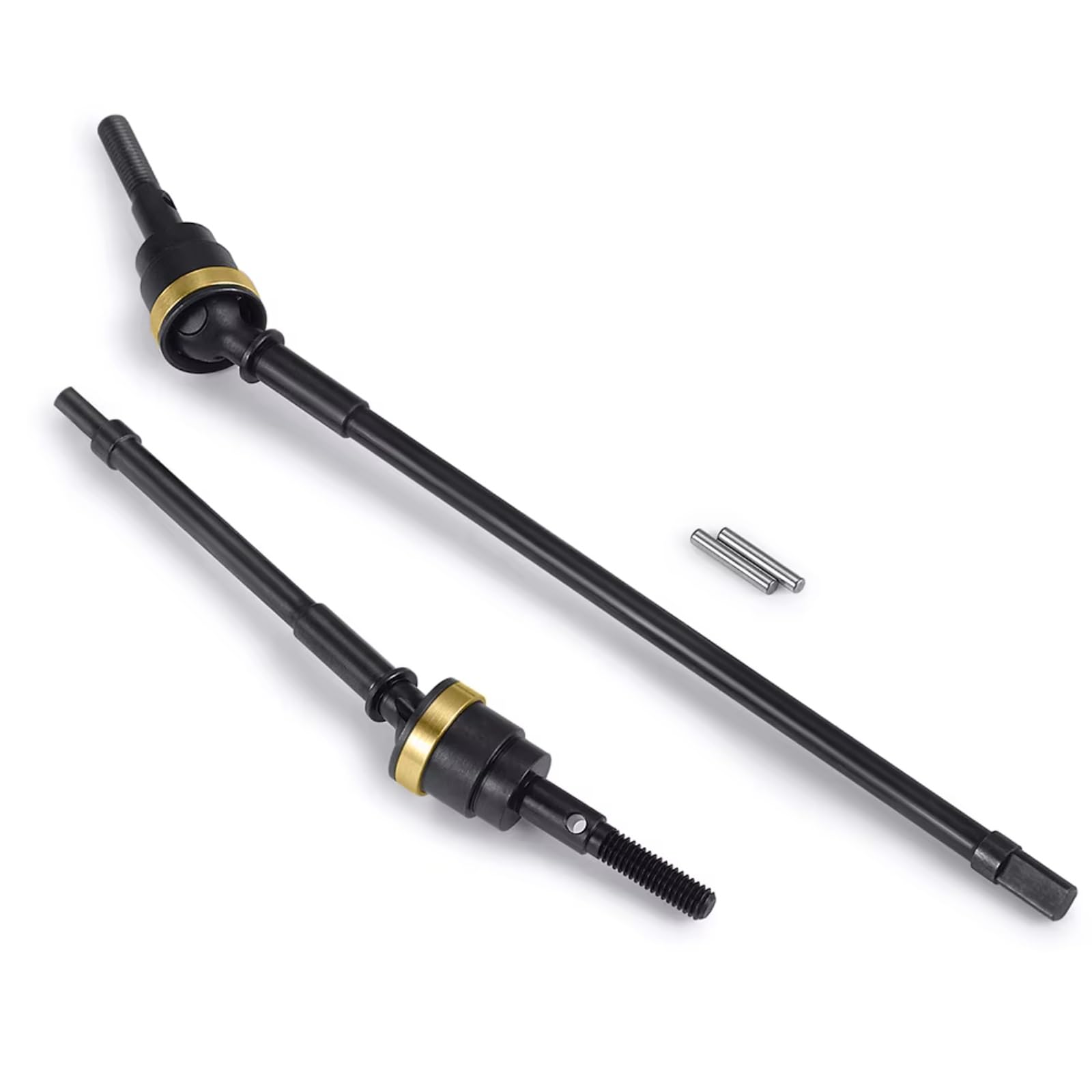 Pour Axial Pour Wraith 90018 1/10 Essieu Avant Acier Dur Arbre De Transmission À Cardan Joint CVD Pièces Rechange Modèles Réduits Voitures Camions RC Composants Crawlers Rc