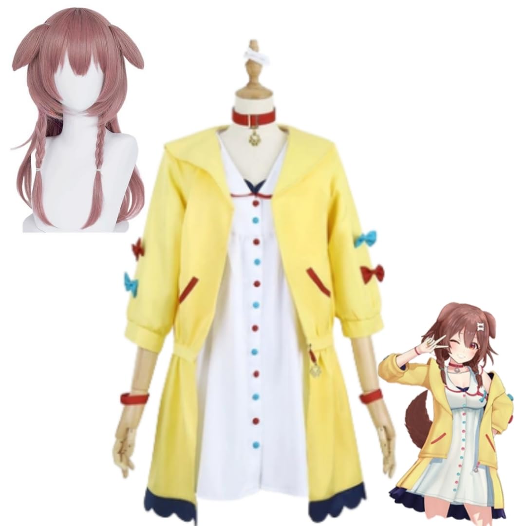 週末限定値下げ/戌神ころね/ホロナツパラダイスコスプレ衣装フルセット Amazon.co.jp: [花ちゃんのCOS屋]コスプレ 戌神ころね コスプレ