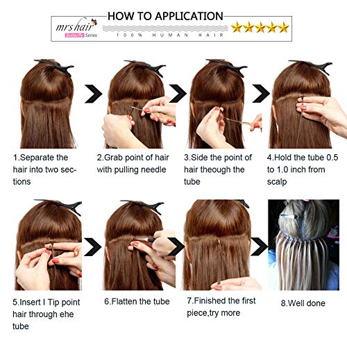 Brazilian Remy Hair U Tip Hair Extensions Water Wave Hair Extensions 1g/strands 100strands/Lot Natural Color For Women (8inch 100strands, Color #2)