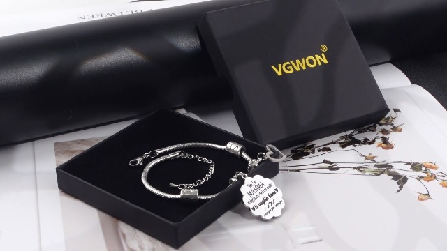VGWON Bracciali Madre E Figlia A Cuore – Set Abbinato Regolabile Per Mamma E Figlia - 4