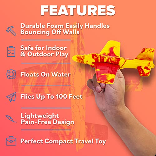 image for Refresh Sports Airplane Toy Foam Glider Plane for Kids: Pool Toys & Co
