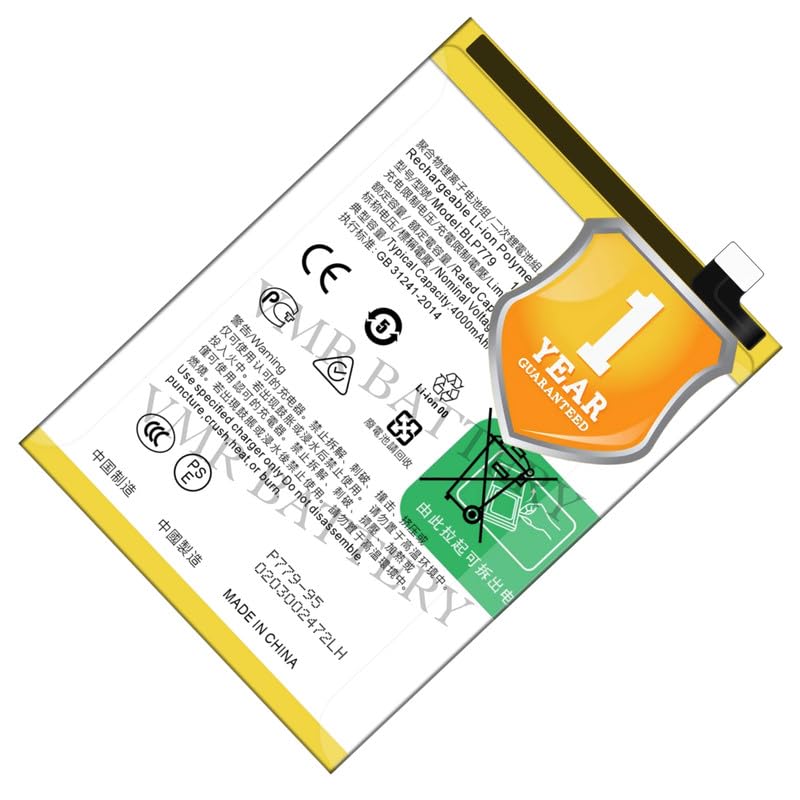 Image of Original BLP779 Battery Compatible for Oppo A92s (PDKM00) | Oppo A93 4G (CPH2121, CPH2123) | Oppo Reno 4 Lite (CPH2125) | Oppo Reno 4Z 5G (CPH2065) - (4000mAh) - 1 Year Warranty K7