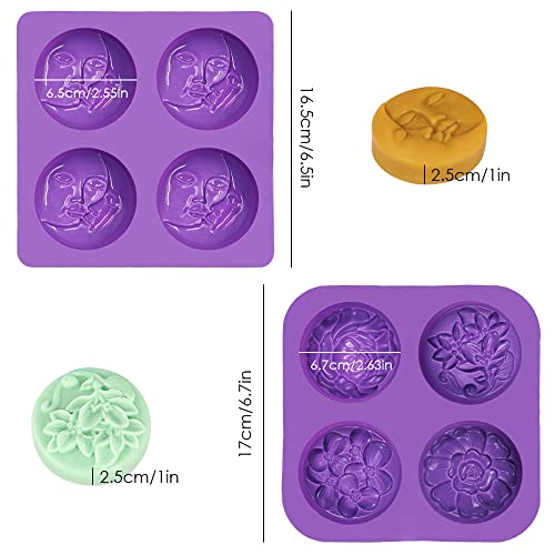2 PCS Silicone Soap Moulds - Image 3
