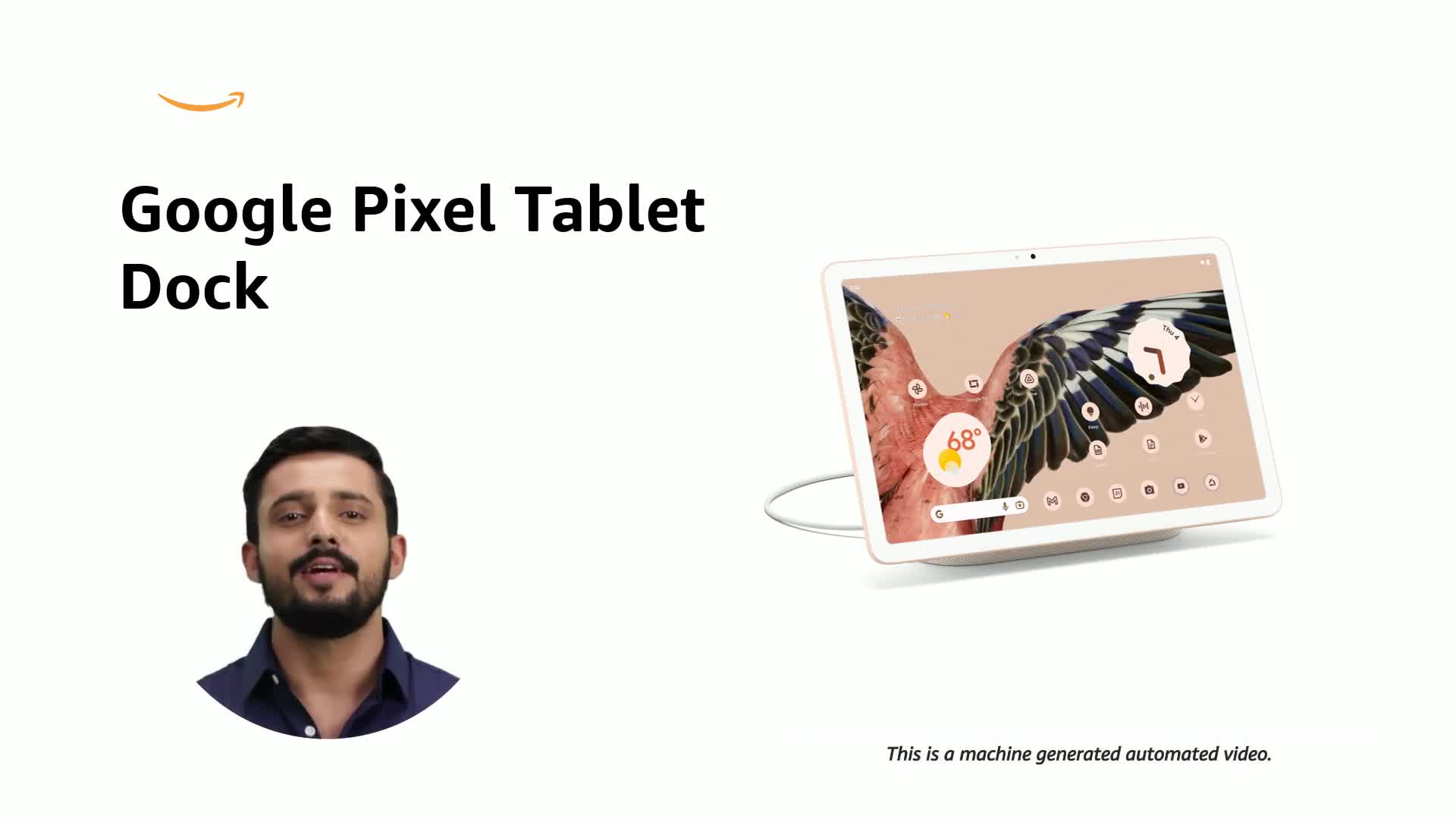 Google Pixel Tablet With Charging Speaker Dock - Android Tablet