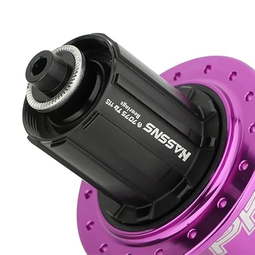 HASSNS Pro 7 36h Rolamento de cubo traseiro 36 furos Freehub MTB Bike Four Palin 32H Cubo traseiro p