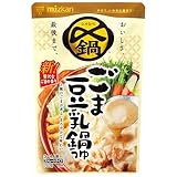 ミツカン 〆まで美味しいごま豆乳鍋つゆストレート 750g×4袋 鍋の素