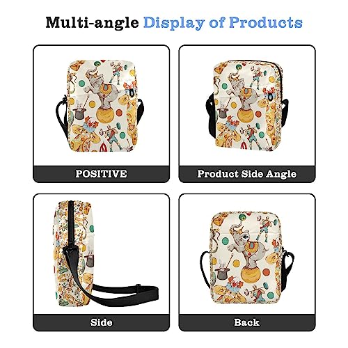 Daisies Messenger Bag for Women Men Side Bag for Travel Workout4