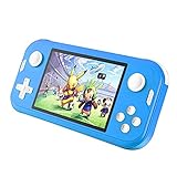 CredevZone Handheld Game Console 3.5inch Mini Retro Gaming Player 700 Classic Games Preinstalled Rechargeable Game Consoles Box for Kids Boys Chirldren (Turquoise)