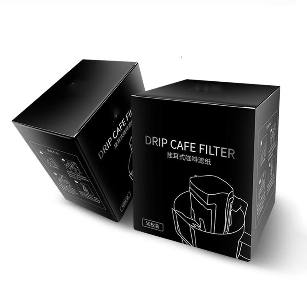 100 Stück Drip Coffee Bag Einweg,Hängende Ohrtropf