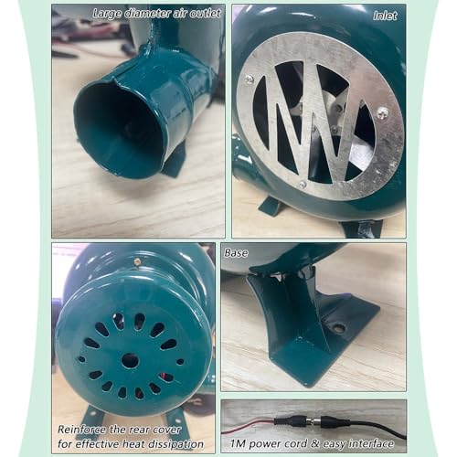 Souffleur de forge à charbon pour allumer les barbecues difficiles