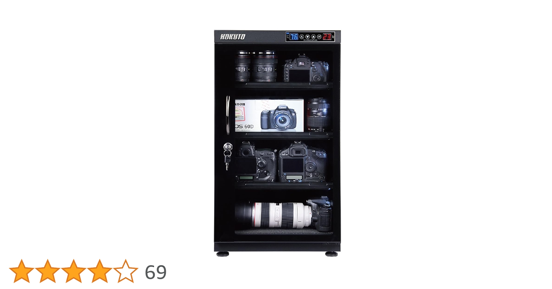 Amazon | 防湿庫・ドライボックス 保管庫 HP-102EX レンズや Amazon | 防湿庫・ドライボックス 保管庫 HP-102EX レンズや