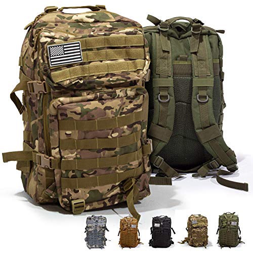 Sirius Survival 50L Expeditionary Tactical Backpack - Large Molle Bag - Image 4