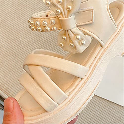 Girls Sandals Open Toe Mesh Design Sandals Bowknots Flat Sandals Summer Dress Shoes Summer Girl4