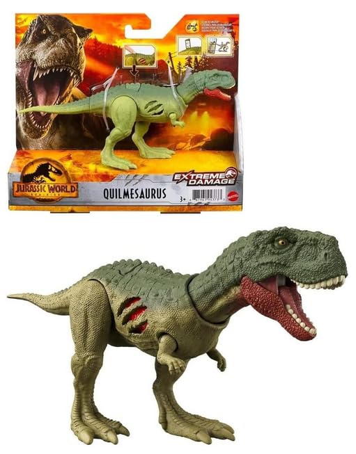 Dinosaurios de Juguete Compatible con Jurassic World Dominion Extreme Damage (Quilmesaurus)