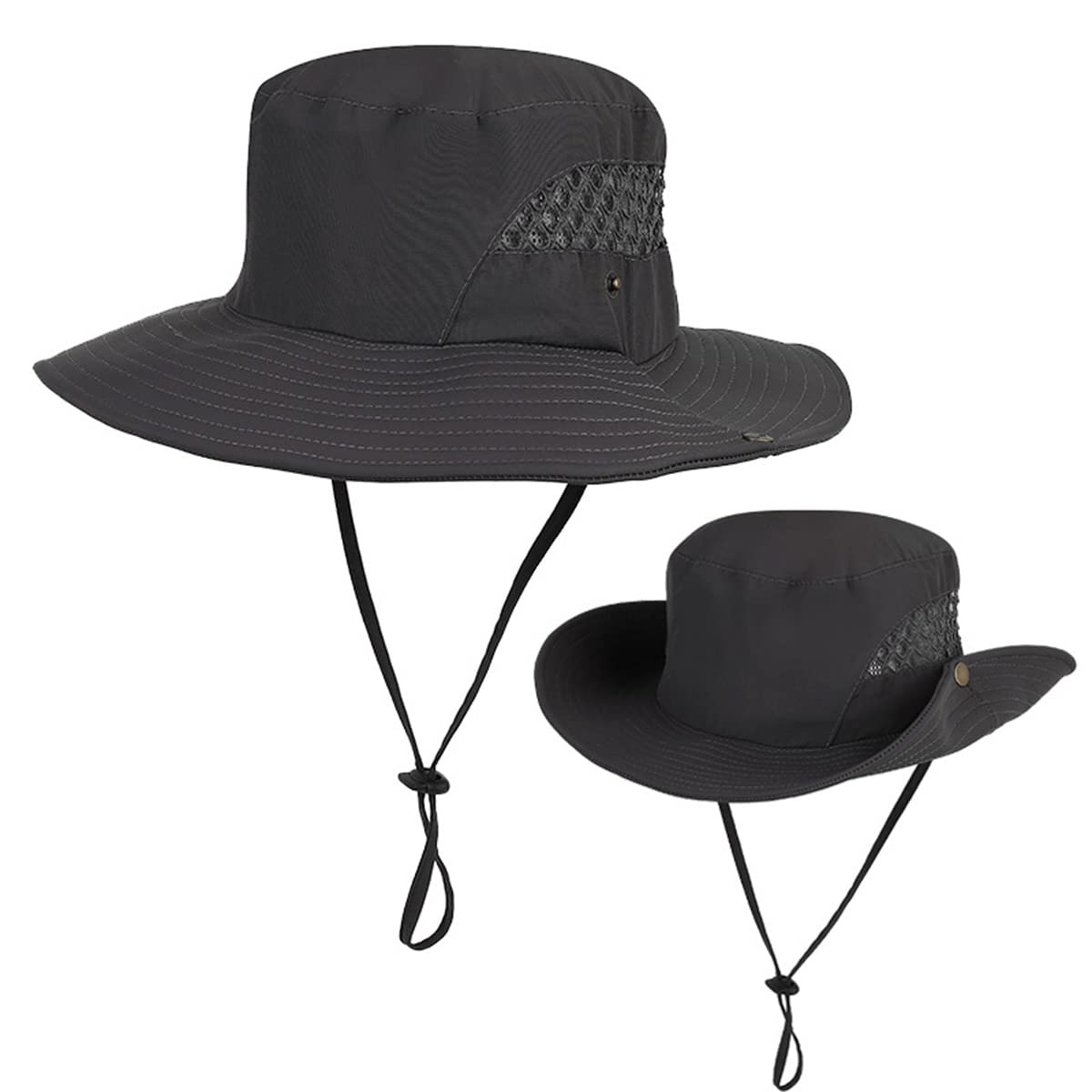 Sun Visor Men's Summer Outdoor sunscreen Fishing Hat, Quick Drying Breathable, UV Protection, Foldable, Riding Mountain Desert Beach