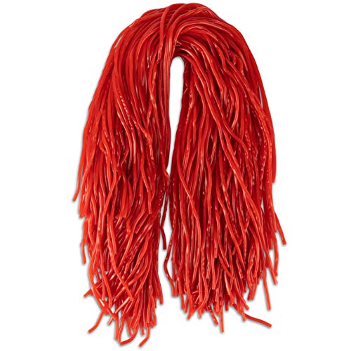 Strawberry Extra Long Red Licorice Shoestring Laces 32 Oz
