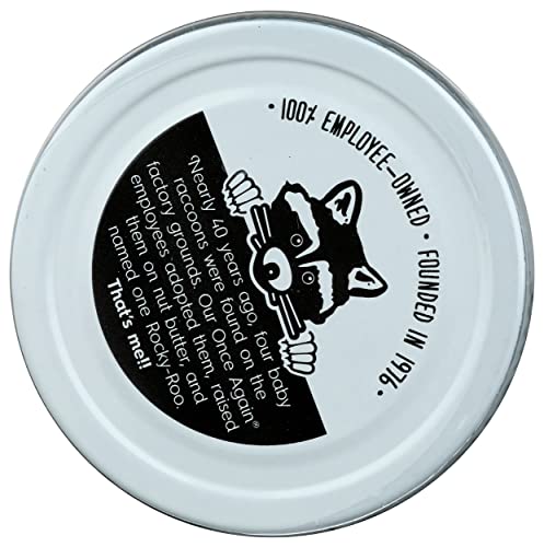 Once Again Organic Creamy Peanut Butter, 16Oz - Salt Free, Unsweetened - Usda Organic, Gluten Free Certified, Vegan, Kosher - Glass Jar #TOP4