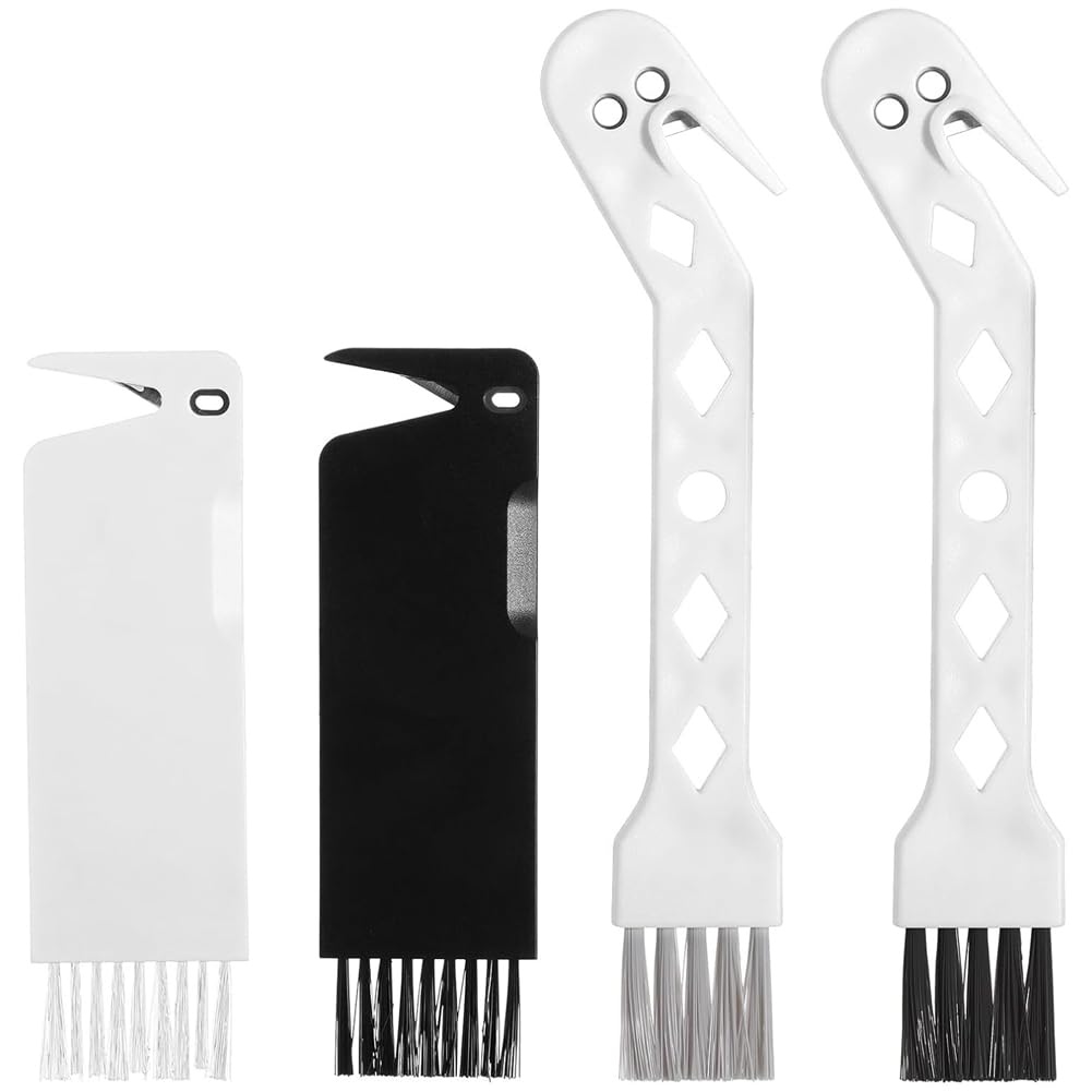 CTRLZS 4 PCS Universal Dust Brush for Handheld Vacuum Cleaner, 2 in 1 Vacuum Roller Cleaning Tool for Sweeping Robots