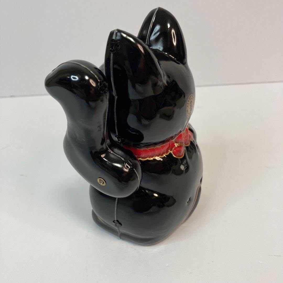 ブリキ製招き猫ビリケン商会黒日本製