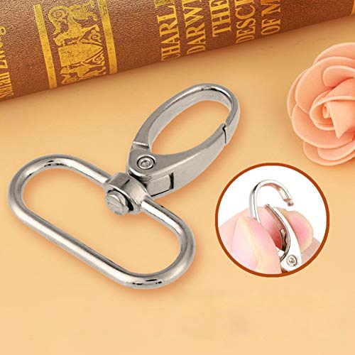 30 Stück Schwenk Karabinerhaken HakenKarabiner Karabinerhaken Mit Schlüsselring Haken Für Swivel Tasche Verschlüsse… – Bild 7