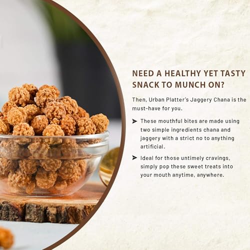 Image of Urban Platter Jaggery Chana, 200 g
