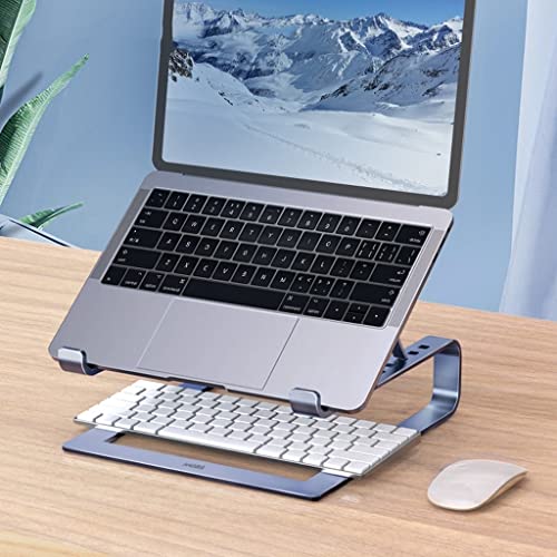Soporte para computadora portátil elevador de escritorio plegable con radiador 6