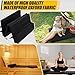 BALAPET Thick Supportive Foam Mechanical Mat to Lay On with Pillow, Waterproof Portable Mechanic Pad for Working Under Car with Carrying Handles,Suitable for Garage, Picnicking, Gardening
