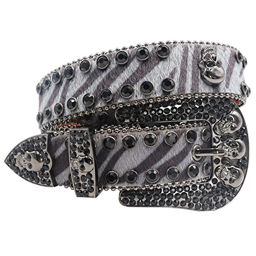 Ceinture strass en cristal et boucle diamantée de 100 cm, le cadeau mode idéal style cowboy