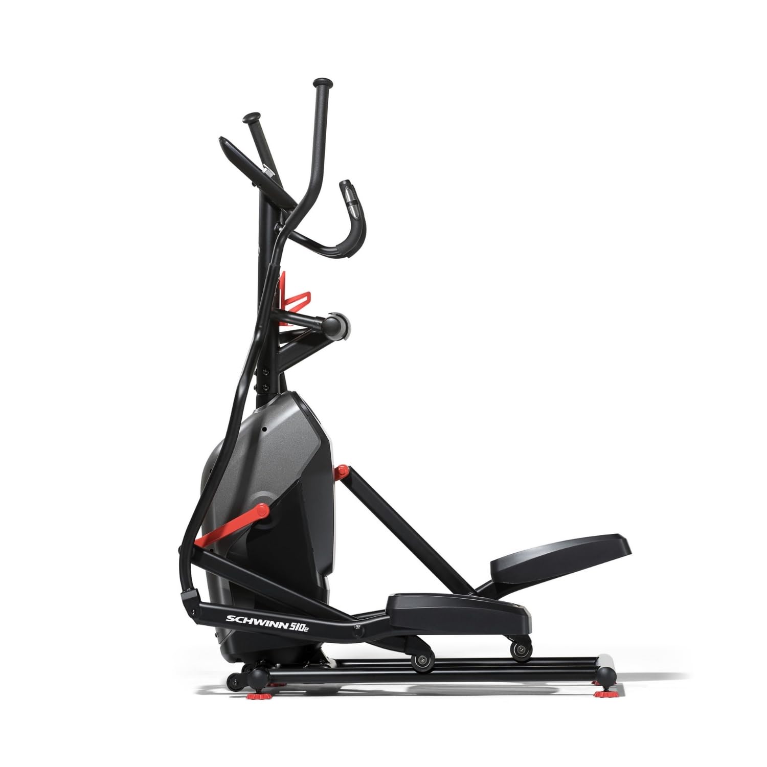 Schwinn Serie de Elípticas – Modelos 510E y 590E Compactas, Silenciosas y Conectadas con Resistencia Magnética, Entrenamiento de Bajo Impacto y Compatibilidad con Apps