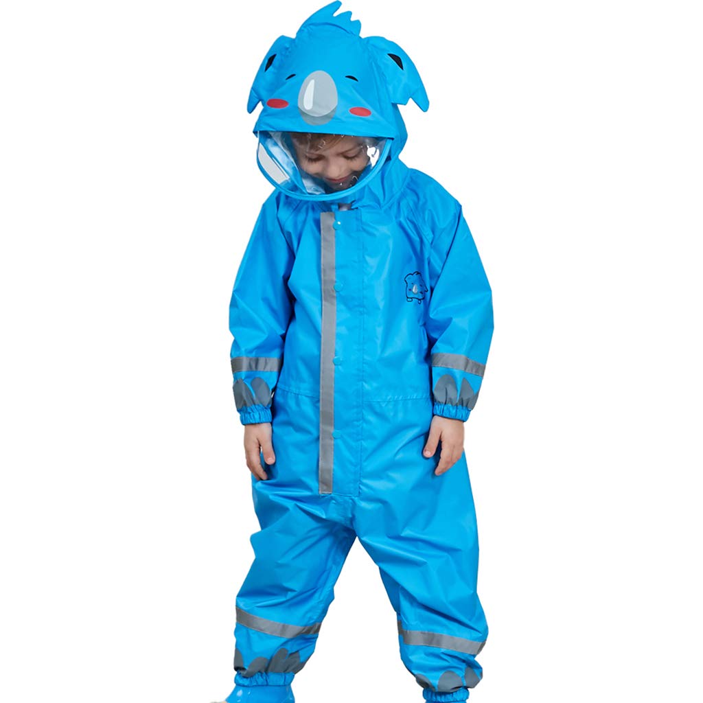 Kids Rain Suit Waterproof Coverall 