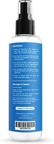 Miniatura 7 de Spray de aceite de magnesio orgánico puro  Rápida absorción  Promueve el sueño tranquilo y la relajación  Fabricado en Estados Unidos 8 fl oz8.0 fl