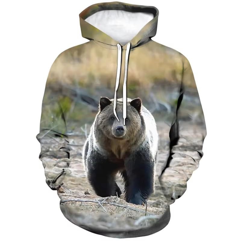 Sweat à capuche ours polaire chaud et confortable contre le froid