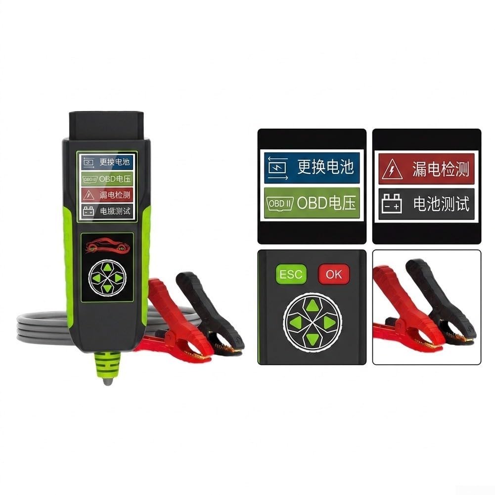 Analyseur pour voiture 20-2000CCA Détection Fuite Analyseur pour