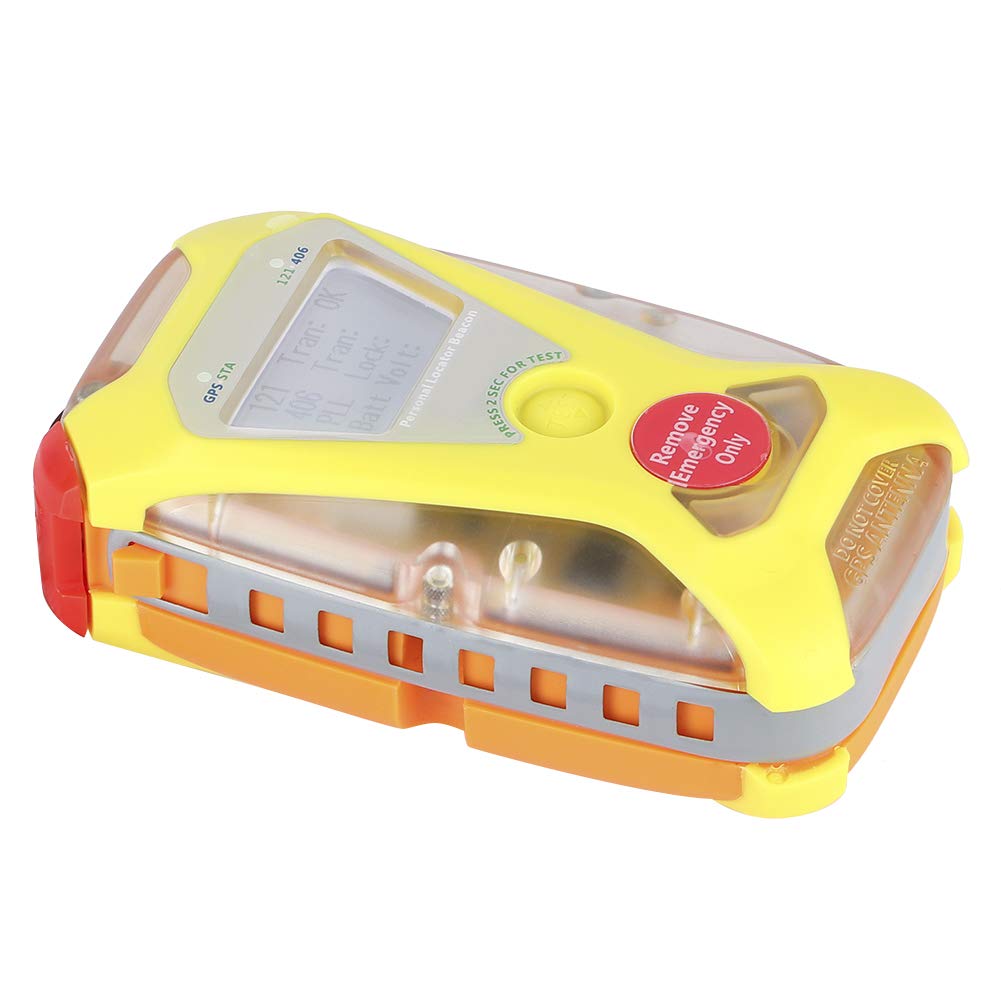 Balise de localisateur Personnel flottateur Portable avec GPS, écrivain de Codes et Lampe de Poche LED pour Le Sauvetage de Bateaux Marins