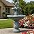 Naturefalls 48" Grey Water Fountain Outdoor - Large Waterfall Fountain Outside, 3-Tiers Cascading, Fiber Reinforced Concrete, Indoor and Outdoor Fountain for Garden, Patio, Backyard, Lawn, Yard Decor