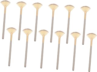 Brocha de maquillaje en forma de abanico para...