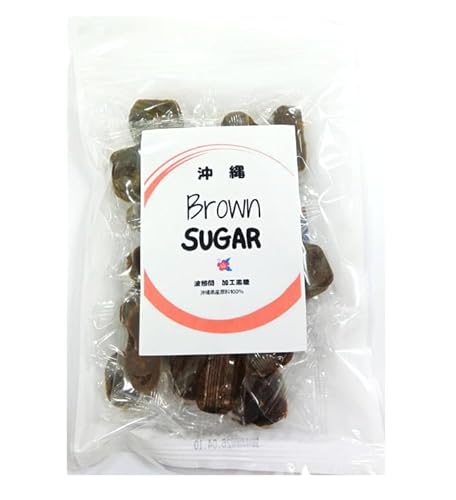 MDM 波照間 加工黒糖 プレーン(個包装)純黒糖 100g (6袋)