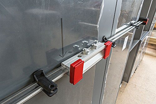 Image of BESSEY KREX2440 K Body REVO Clamp Kit, 2 x 24 In., 2 x 40 In. and 2 KBX20 Extenders - 1700 lbs Nominal Clamping Force. , Spreader, and Woodworking Accessories - Clamps and Tools for Cabinetry