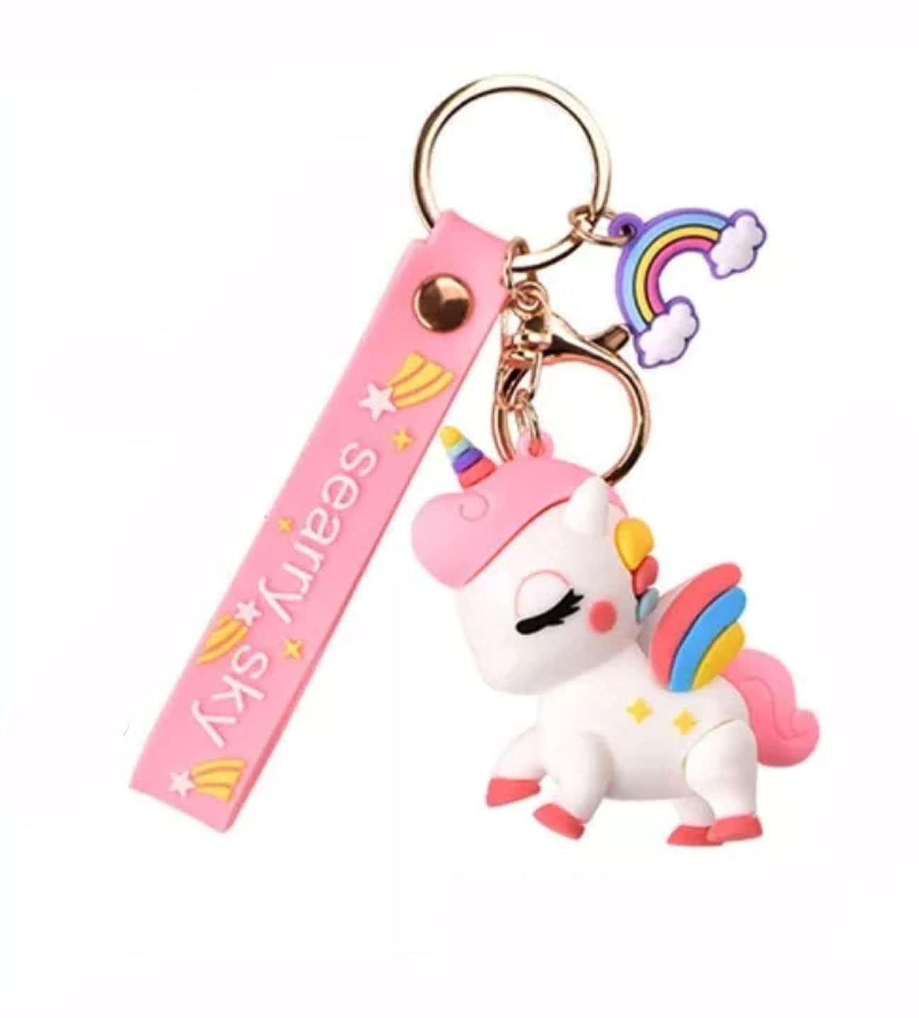 Amazon.com: Malkin® Unicorn Keychain for Girls | Cute Anime Key